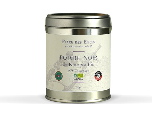 Poivre noir de Kampot Bio