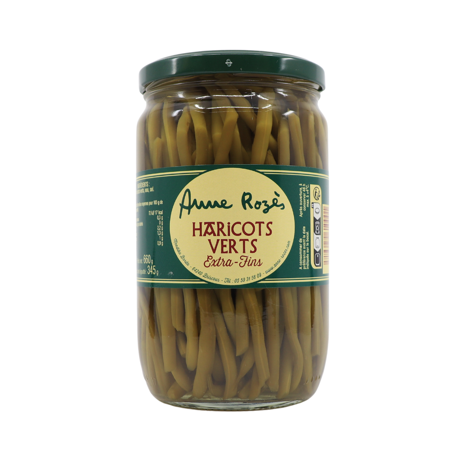 Haricots Verts Extra-Fins 660g