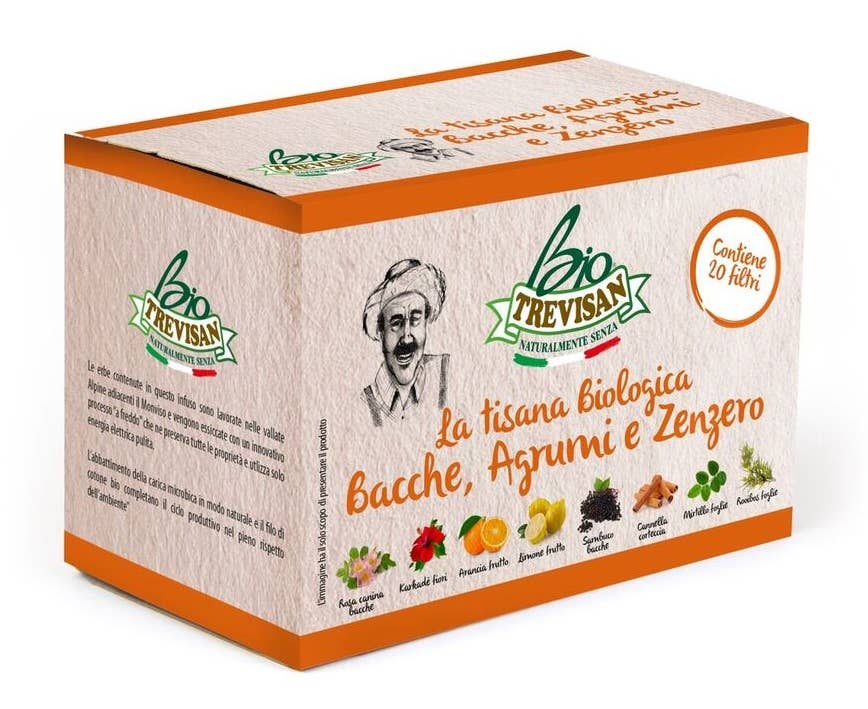 Tisane - Baies, Agrumes et Gingembre 20 filtres BIO